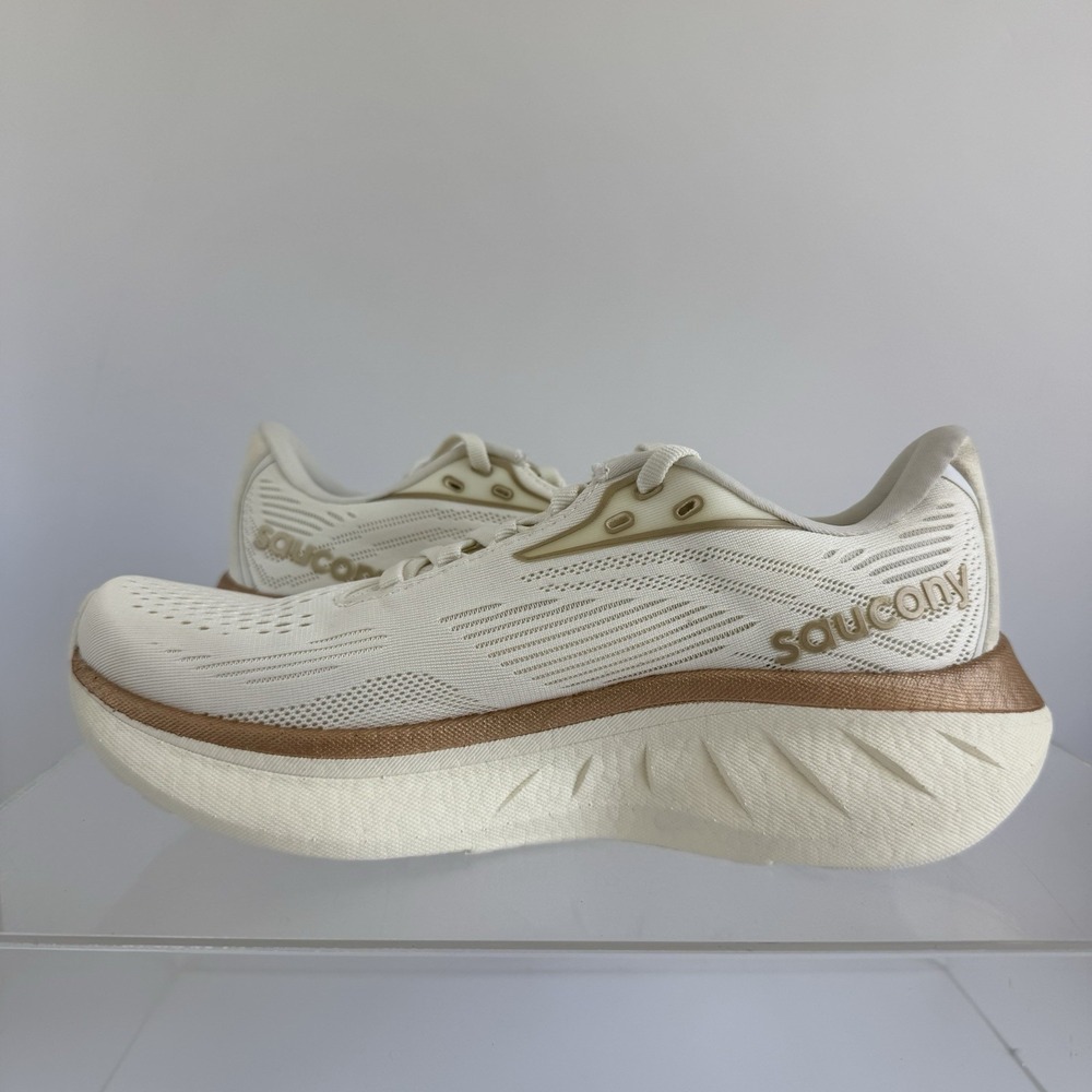 Brand New Saucony Ride 18 S11000-104 Running Vanilla Cream Women's Size 10.5 - Picture 4 of 9